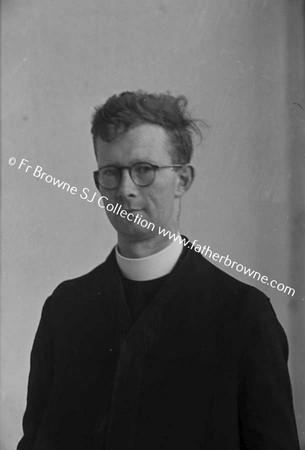 REV JOHN MOORE S.J. BEFORE LEAVING FOR RHODESIA